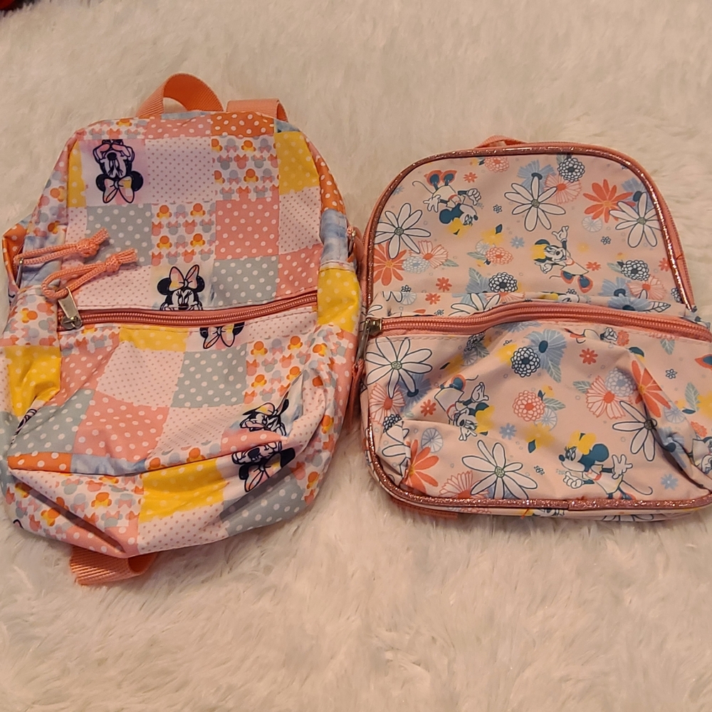 2 Target Minnie Mouse Mini Backpacks
